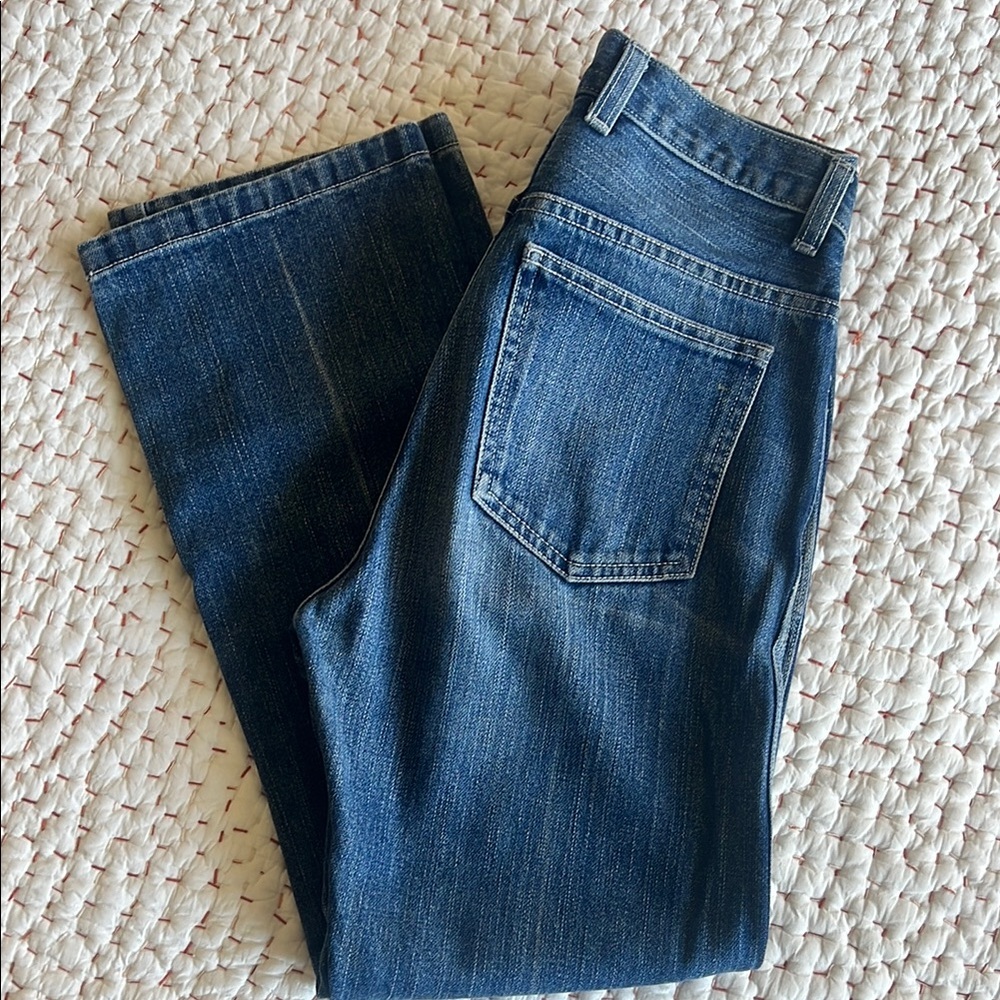 Caron Callahan Dark Blue Denim Jeans
